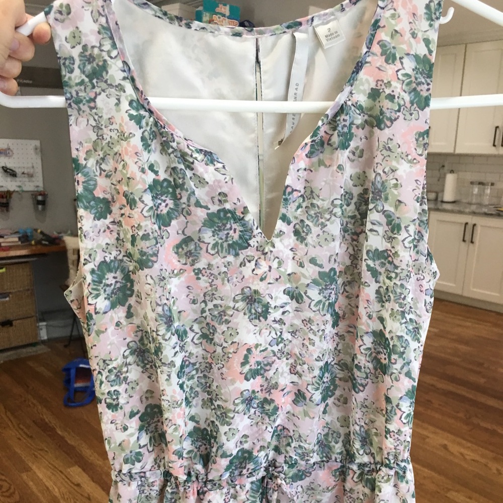 LC Lauren Conrad Sleeveless Floral Maxi Dress